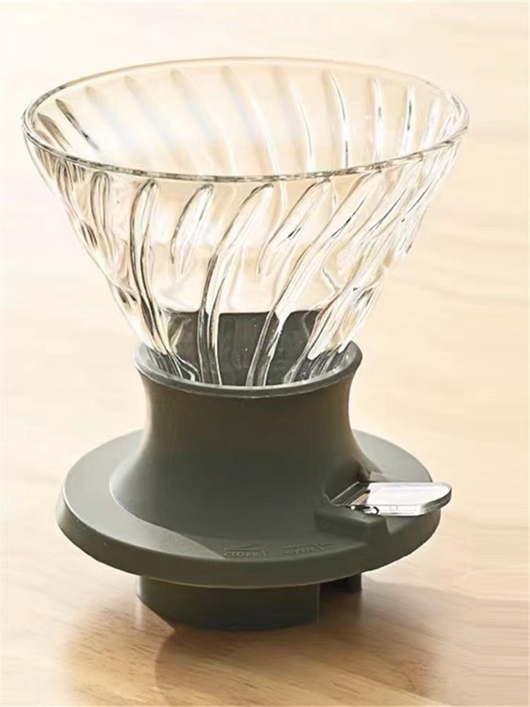 (READY STOCK)HARIO Coffee Immersion Brew Dripper Switch Glass Model SSD-200-B(With Filter Paper)