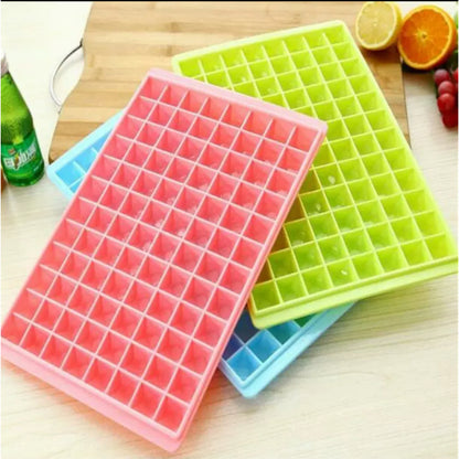 (Ready Stock)96 Tubes Plastic Ice Cube Mini Tray DIY Cocktail Desserts Square Mold Ice Cube