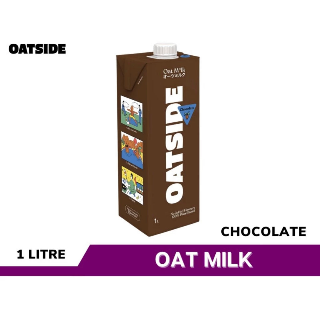 (READY STOCK)OATSIDE Oat Milk Barista Blend Chocolate Hazelnut 1L