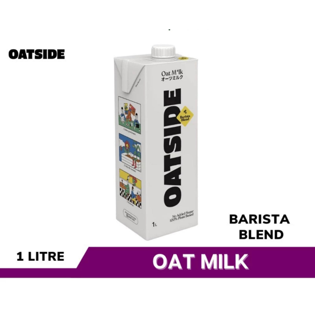 (READY STOCK)OATSIDE Oat Milk Barista Blend Chocolate Hazelnut 1L