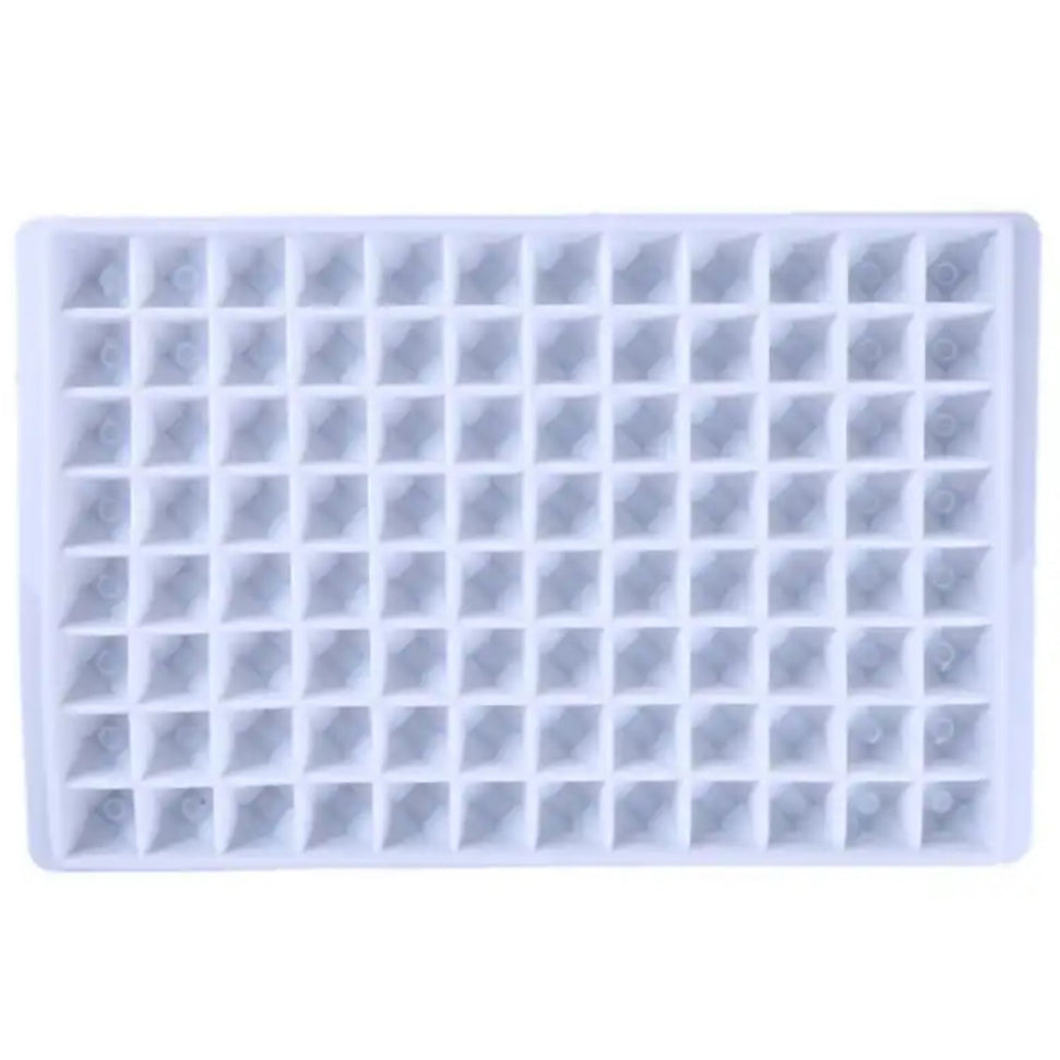 (Ready Stock)96 Tubes Plastic Ice Cube Mini Tray DIY Cocktail Desserts Square Mold Ice Cube