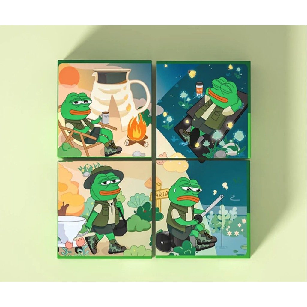 Ready Stock)HARIO from Japan Pepe Sad Frog Joint Name Hand Made