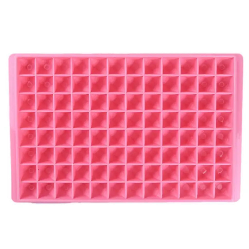 (Ready Stock)96 Tubes Plastic Ice Cube Mini Tray DIY Cocktail Desserts Square Mold Ice Cube