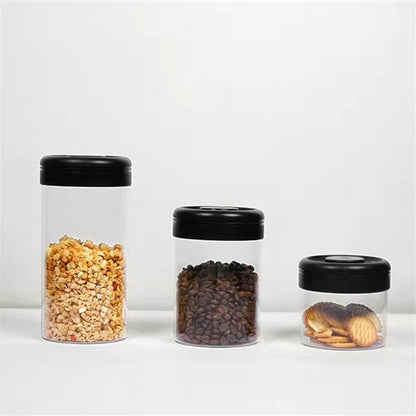 (Ready Stock)TIMEMORE Vacuum Sealed Glass Coffee Bean Canister Storage Various Size