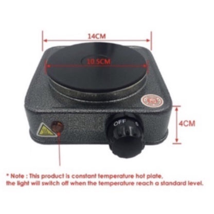 (Ready Stock)Coffee Mini Electric Coil Stove Heater Hot Plate Cooker With Indicator Light 500W Moka Pot Coffee Stove