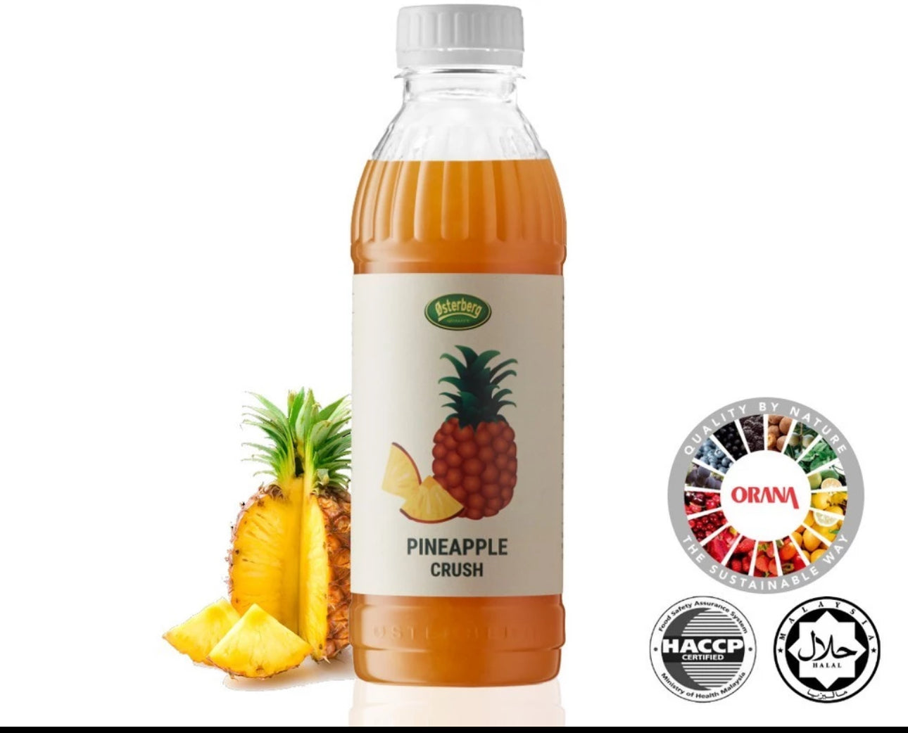 (Ready Stock)Osterberg Fruit Crushes Smoothie Syrup 1000ml Various Choices