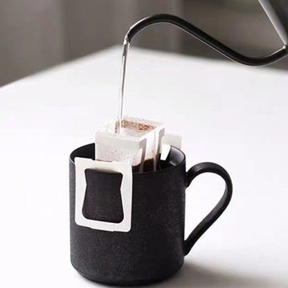 (Ready Stock) Espresso Coffee Filter Drip Bag Hanging Ear Style Brew Easy Use Home Office | 50 pcs/Bag