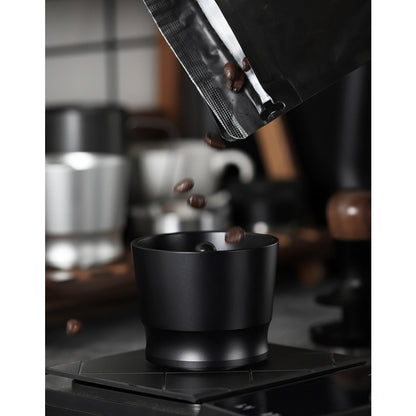 ( Ready Stock ) 51/53/58mm Coffee Dosing Funnel Cup Espresso Machine Grinder Powder Aluminium Alloy