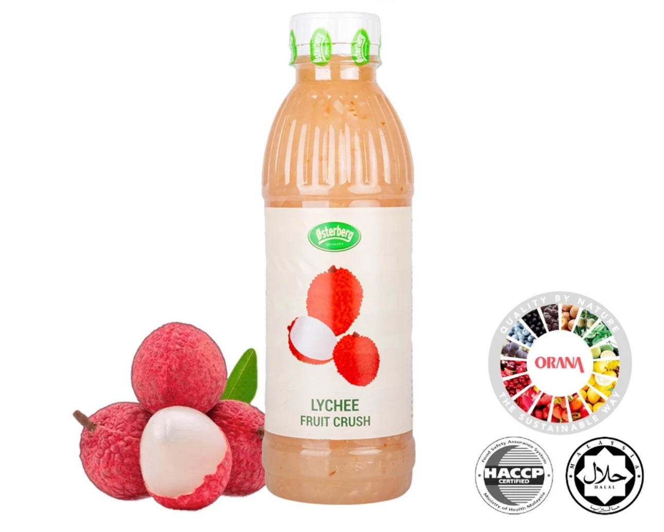 (Ready Stock)Osterberg Fruit Crushes Smoothie Syrup 1000ml Various Choices