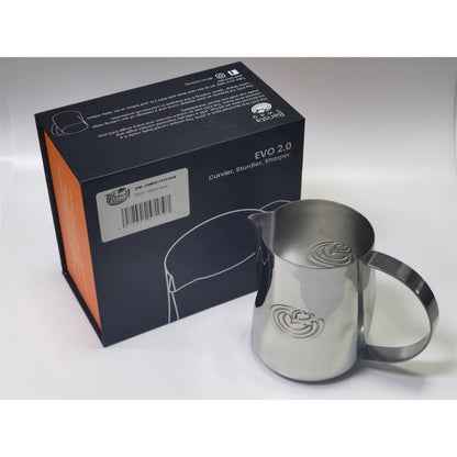 (Ready Stock)The Force EVO2.0 Barista Swag Milk Pitcher Stainless Steel 480ml