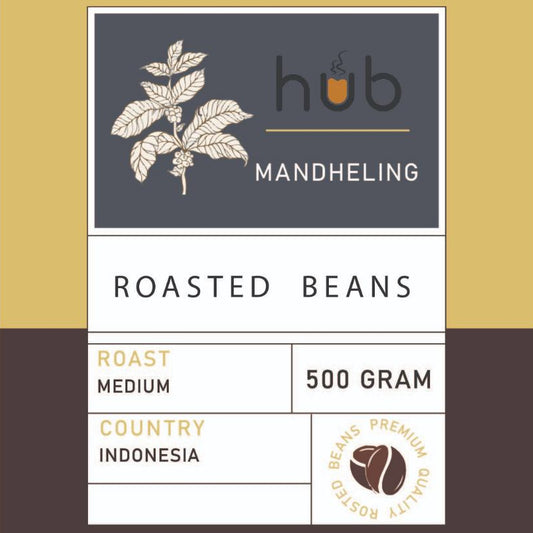 (Ready Stock)Fresh Roasted Coffee Bean MANDHELING Indonesia Sumatra Signature Blend 500g 1KG