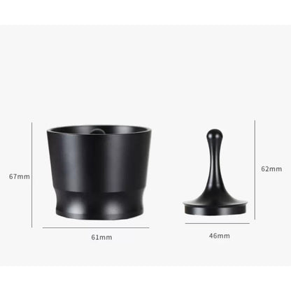 ( Ready Stock ) 51/53/58mm Coffee Dosing Funnel Cup Espresso Machine Grinder Powder Aluminium Alloy