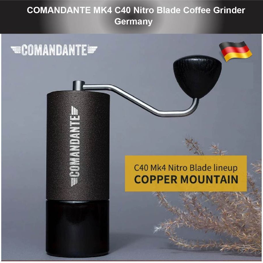 (Ready Stock)100% Genuine COMANDANTE C40 MK4 Nitro Blade Coffee Grinder Germany