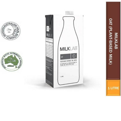 (Ready Stock)MilkLab Full Cream Dairy Milk & Plant Based Milk Latte Art Coffee 1L