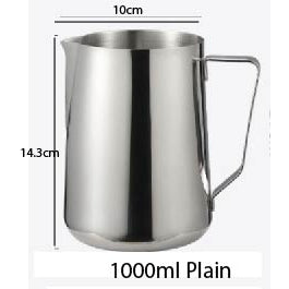 (Ready Stock)Coffee Espresso Milk Frothing Pitcher Jug Stainless Steel Teflon Rainbow 350ml |550ml| 600ml