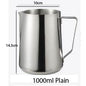 (Ready Stock)Coffee Espresso Milk Frothing Pitcher Jug Stainless Steel Teflon Rainbow 350ml |550ml| 600ml