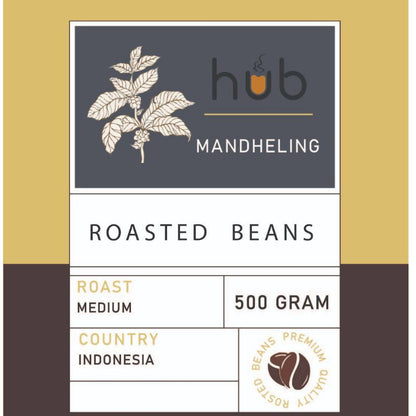 (Ready Stock)Fresh Roasted Coffee Bean MANDHELING Indonesia Sumatra Signature Blend 500g 1KG