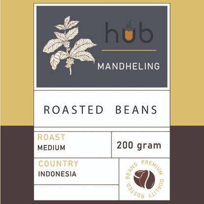 (Ready Stock)Fresh Roasted Coffee Bean MANDHELING Indonesia Sumatra Signature Blend 500g 1KG