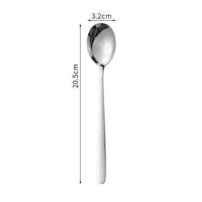 ( Ready Stock ) Stainless Steel Dinnerware Fork Knife Spoon Tableware Steak Coffee Kitchen Accesories