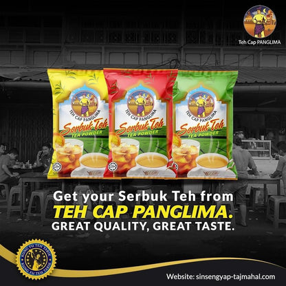 (Ready Stock)Tea Dust Panglima Brand Tea Powder Serbuk Tea 900gram