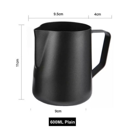 (Ready Stock)Coffee Espresso Milk Frothing Pitcher Jug Stainless Steel Teflon Rainbow 350ml |550ml| 600ml