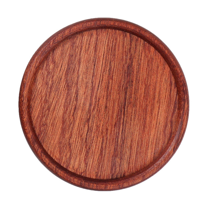 (READY STOCK) Coffee Cup Wood Coaster Square Round Resistant Heat Drink Mat Cup Pad Non Slip 8.8cm