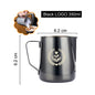 (Ready Stock)Coffee Espresso Milk Frothing Pitcher Jug Stainless Steel Teflon Rainbow 350ml |550ml| 600ml