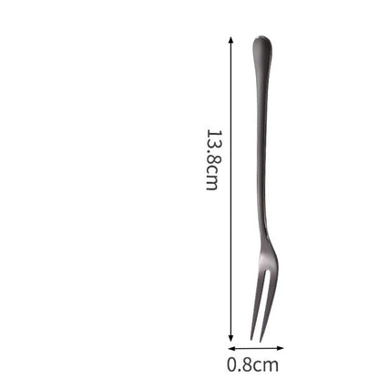 ( Ready Stock ) Stainless Steel Dinnerware Fork Knife Spoon Tableware Steak Coffee Kitchen Accesories