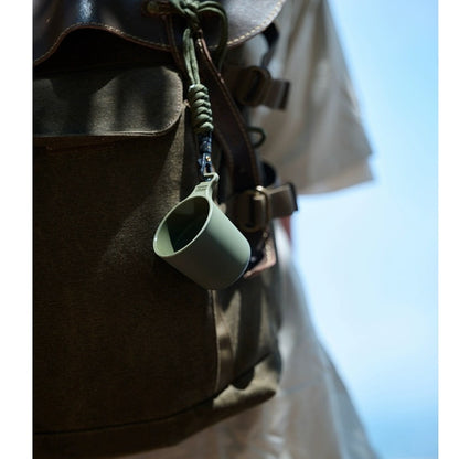 (Ready Stock)Cupping Cup Camping Decoratiave Cup with Solid Hanging String 90ml Multi Cols