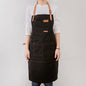 (READY STOCK)Cafe Barista Kitchen Premium Apron Unisex With Two Waist Pocket Adjustable Length Various Cols