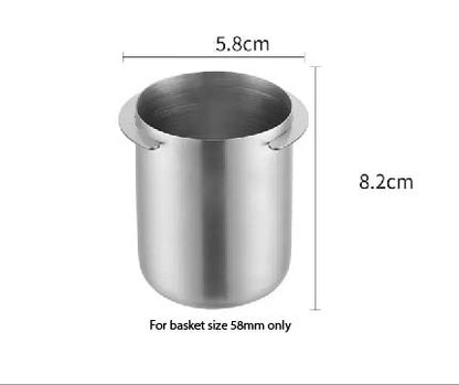 (Ready Stock)Coffee Espresso Dosing Cup Stainless Steel Coffee Dosing 51mm 58mm