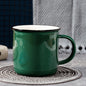 (Ready Stock)Espresso Coffee Tea Mug Ceramic Nostalgic Retro Ins Style 310ml 410ml