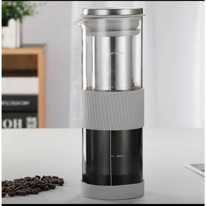 (Ready Stock)Cold Brew Infuser Coffee Maker Airtight With Lid Large Capacity Ice Tea Maker 800ml 1000ml