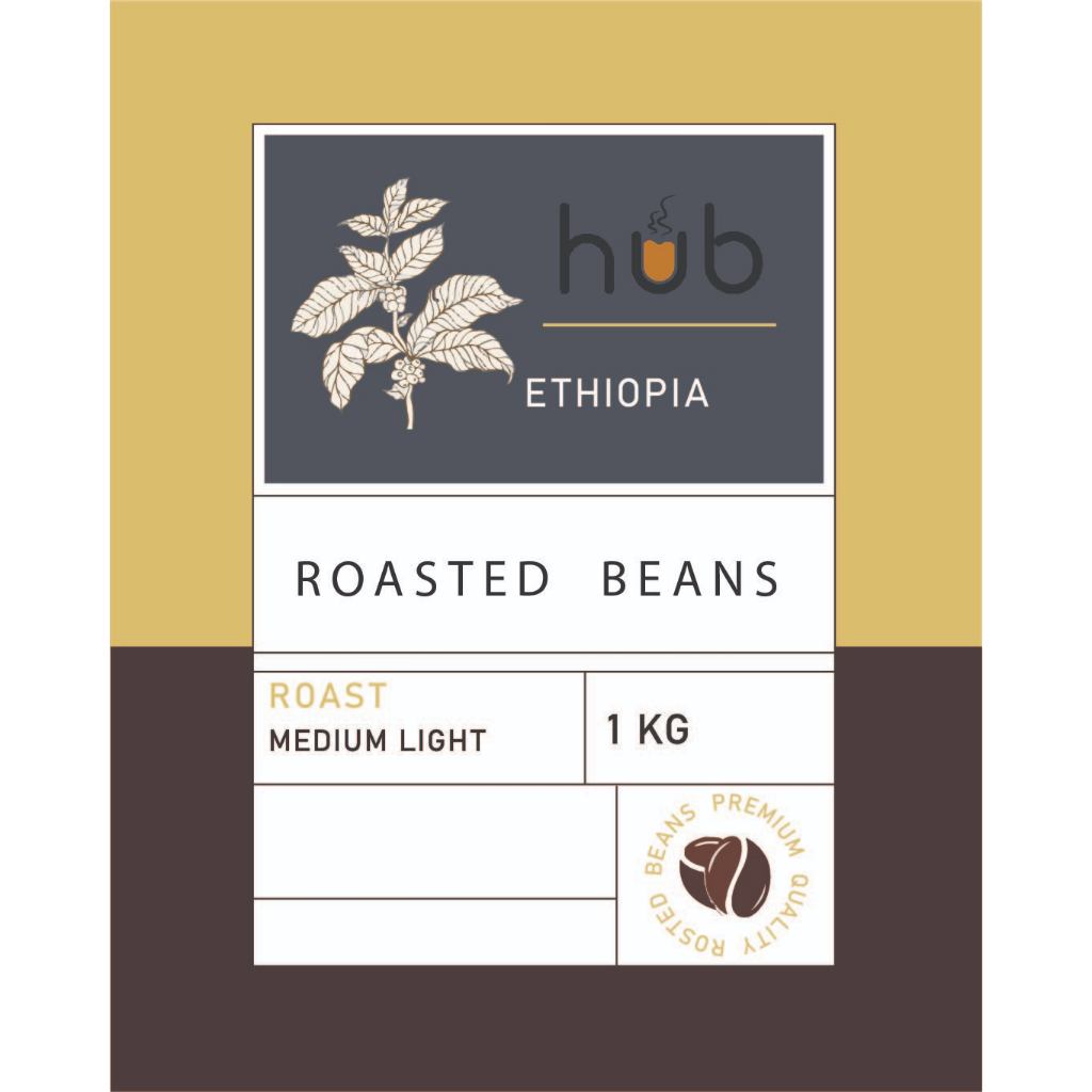 (Ready Stock)Fresh Roasted Arabica Coffee Bean Ethiopia Single Origin Signature Blend 500g 1000g