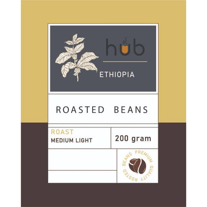 (Ready Stock)Fresh Roasted Arabica Coffee Bean Ethiopia Single Origin Signature Blend 500g 1000g