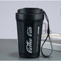 (Ready Stock)Coffee Espresso Tea Travel Sports Insulated Mug Tumbler 400ml Stainless Steel With Lid Multi Color