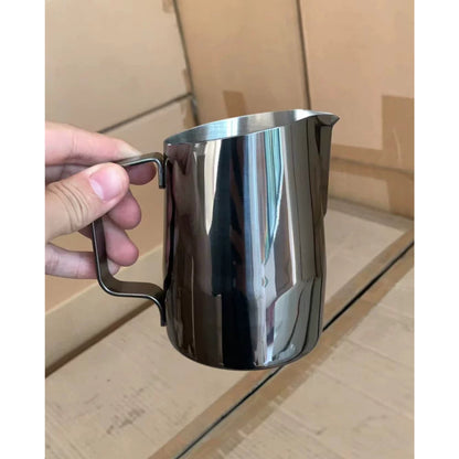 (Ready Stock)Coffee Espresso Milk Frothing Pitcher Jug Stainless Steel Teflon Rainbow 350ml |550ml| 600ml