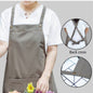 (READY STOCK)Cafe Barista Kitchen Premium Apron Unisex With Two Waist Pocket Adjustable Length Various Cols