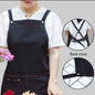 (READY STOCK)Cafe Barista Kitchen Premium Apron Unisex With Two Waist Pocket Adjustable Length Various Cols