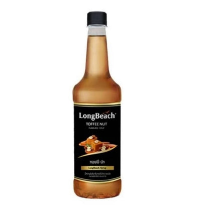 Ready Stock)LONGBEACH Premium Syrup Halal Vanilla Caramel Hazelnut Blue Lagoon 740ml