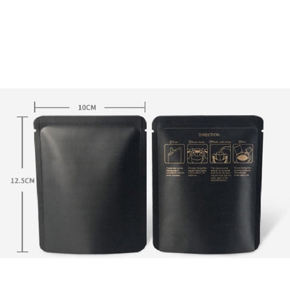 (READY STOCK)Premium Coffee Powder Packaging Drip Coffee Bag Sealed Aluminum Foil Storage Pouches 100pcs