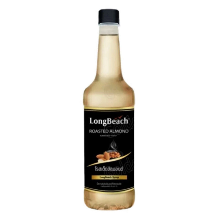 Ready Stock)LONGBEACH Premium Syrup Halal Vanilla Caramel Hazelnut Blue Lagoon 740ml