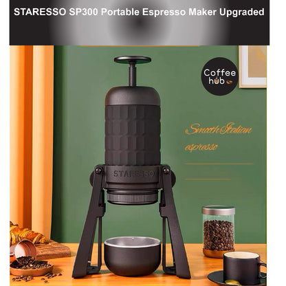 (Ready Stock)STARESSO Portable Espresso Coffee Maker Outdoor Camping Travel SP300 Upgraded