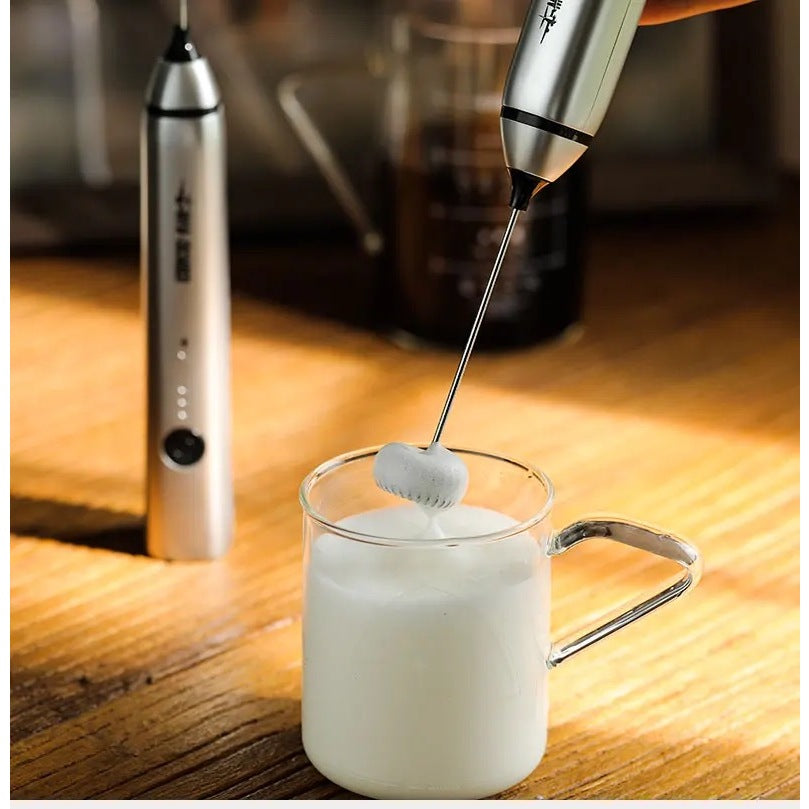 (Ready Stock) MHW-3BOMBER Powerful Premium Electric Milk Frother Eggbeater Head Portable Camping