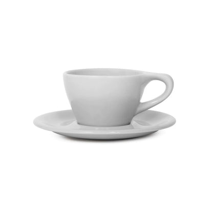 (Ready Stock)notNeutral LINO Espresso Latte Flat White Long Black Cup and Saucer Set Thick Quality