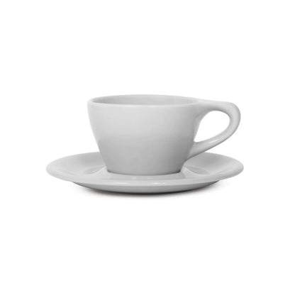 (Ready Stock)notNeutral LINO Espresso Latte Flat White Long Black Cup and Saucer Set Thick Quality