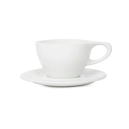 (Ready Stock)notNeutral LINO Espresso Latte Flat White Long Black Cup and Saucer Set Thick Quality