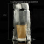 (READY STOCK)Paper Cup Plastic Bag Thickened Disposable Take Away Packaging Bag Milk Tea Beverage 100pcs