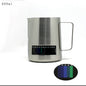 (Ready Stock)Latte Pro Milk Frothing Pitcher Thermometer Stainless Steel Cafe Coffee Latte Froth Jar 480ml 600ml