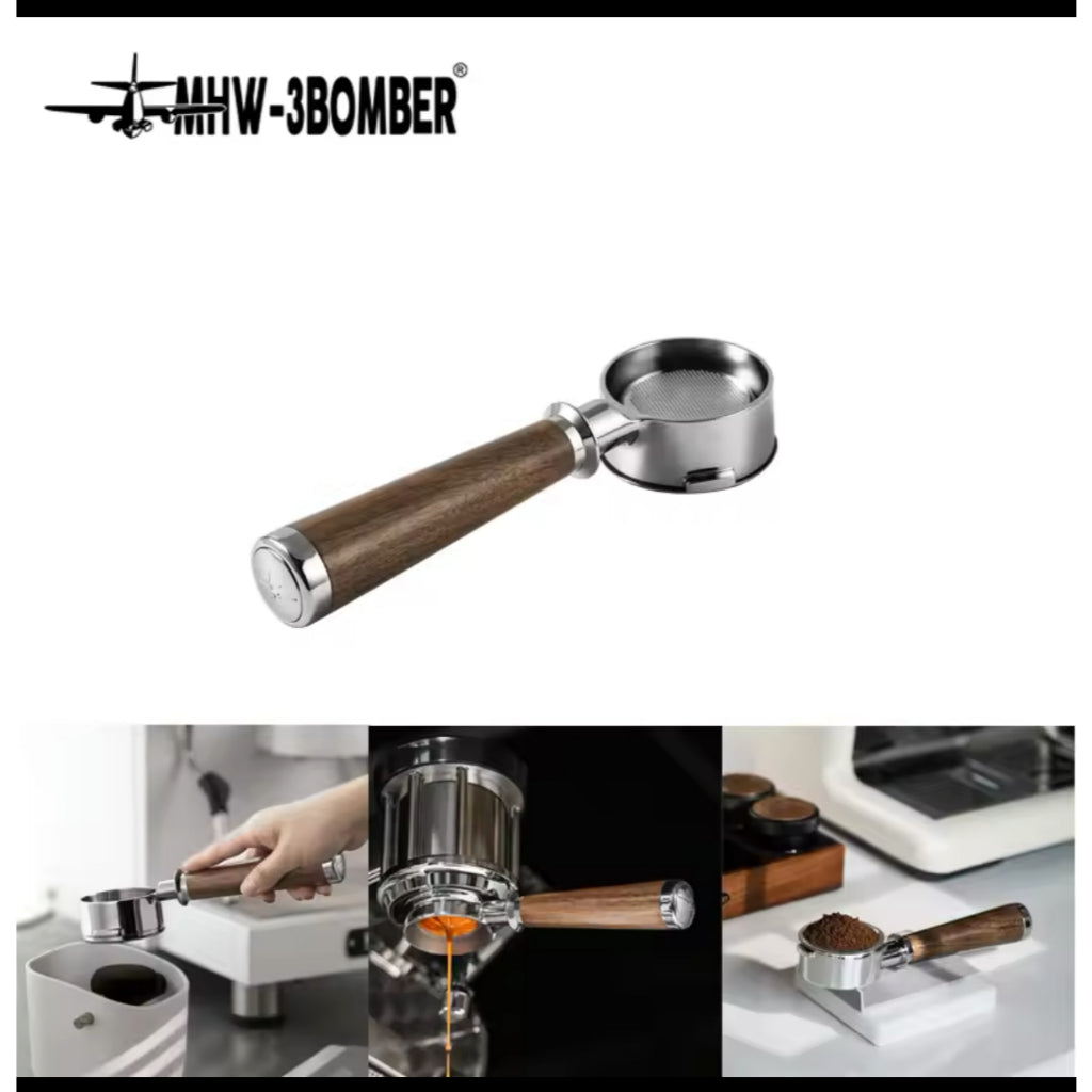 (Ready Stock)MHW-3BOMBER Naked Bottomless Portafilter For Delonghi 51mm Lamarzacco 58mm